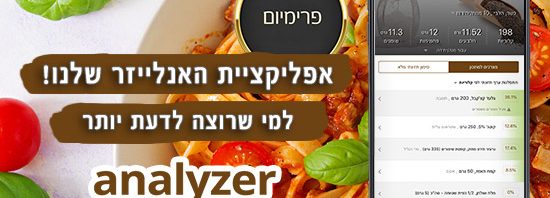 אפליקציית מנתח המתכונים